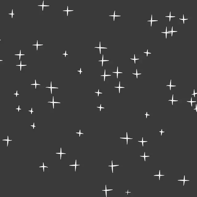 Tischset Stars anthrazit