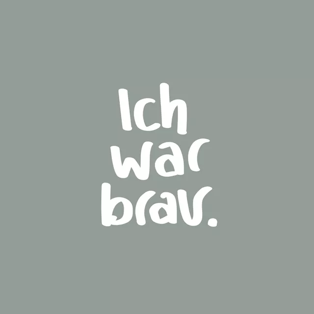 Tischdecke Ich war brav - dust