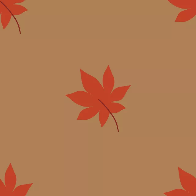 Kissen Herbstzauber Ahornblatt