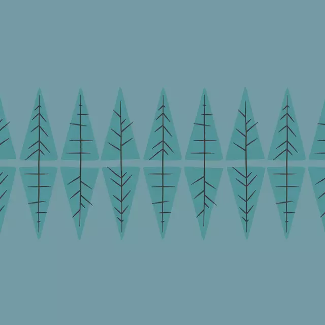Kissen Holy Jolly Christmas Tree