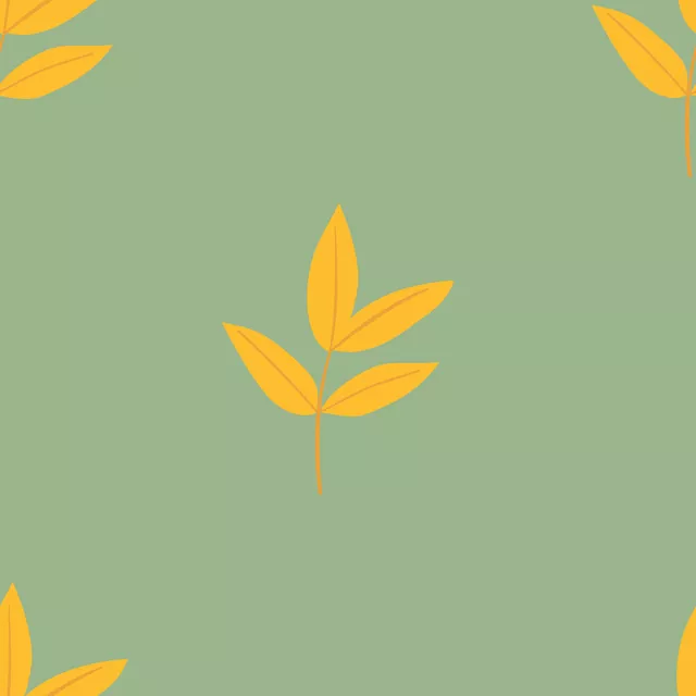 Tischläufer Herbstzauber Blatt - grün