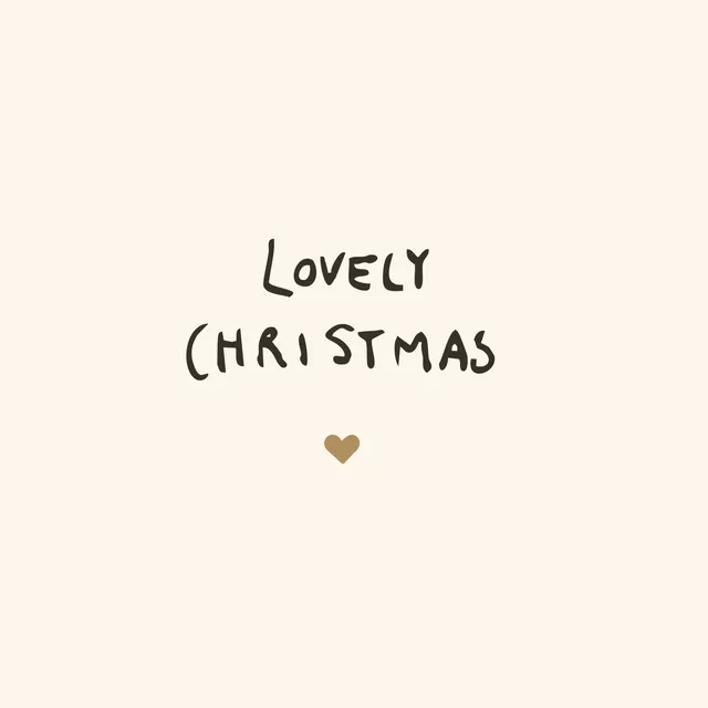 Kissen Lovely Christmas love
