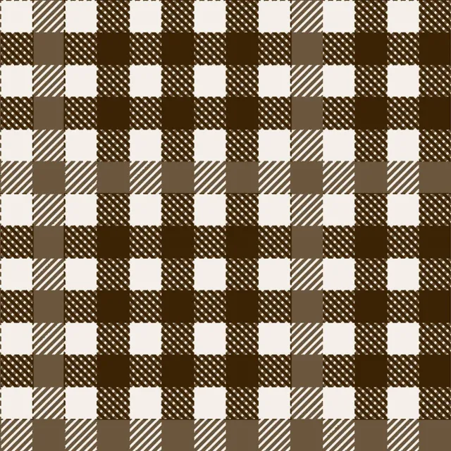 Geschirrtücher Tartan brown light-brown