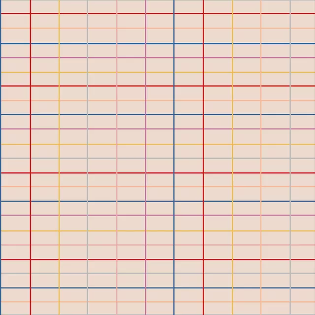 Kissen Colour grid bunt