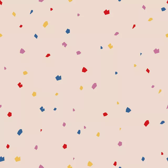 Bettwäsche Konfetti bunt