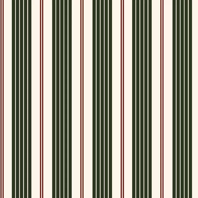 Tischset Christmas Stripes green