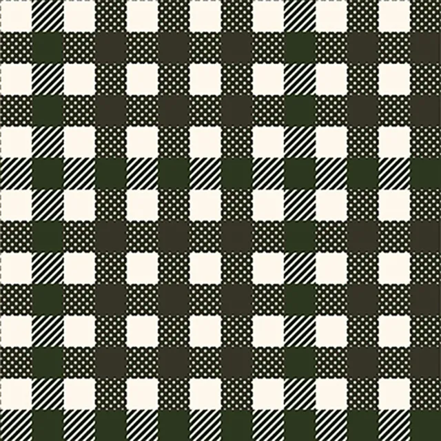 Bankauflage Christmas Tartan