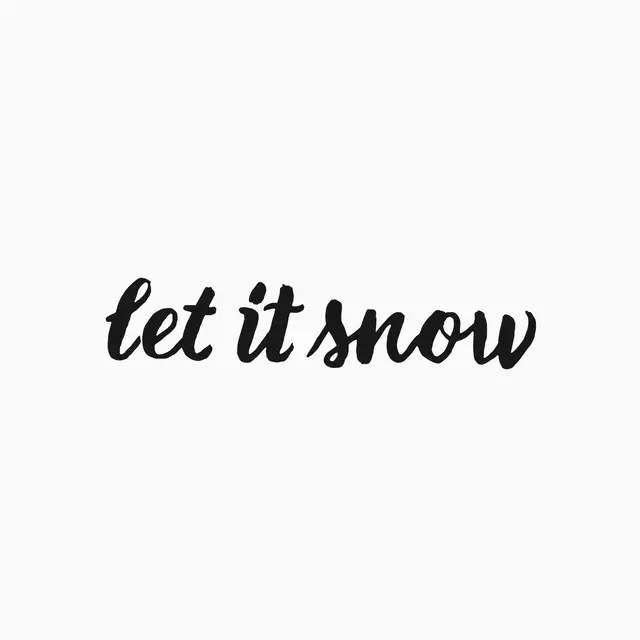 Servietten let it snow