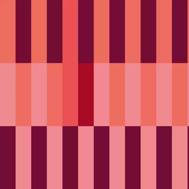 Tischläufer Christmas Stripes Red