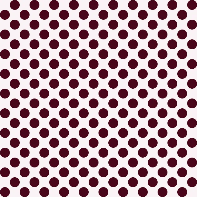 Polkadots Mittel Burgundy