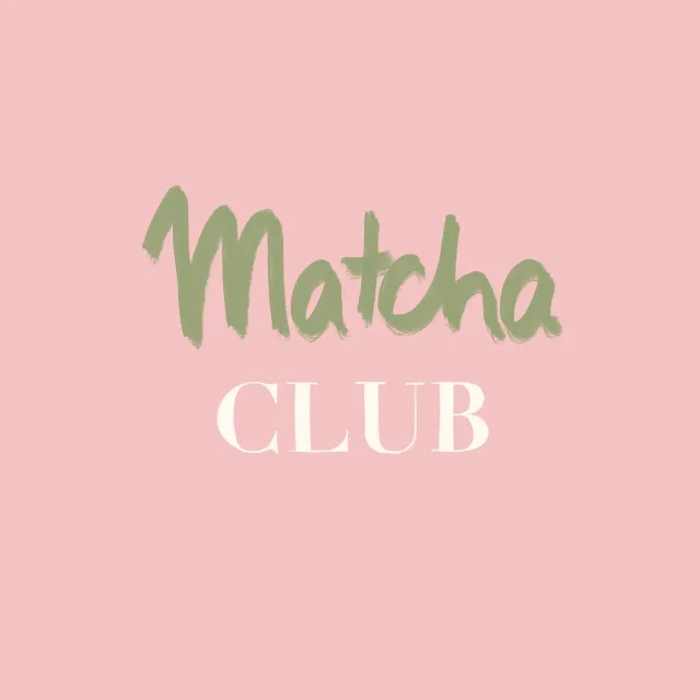 Kissen Matcha Club Pink