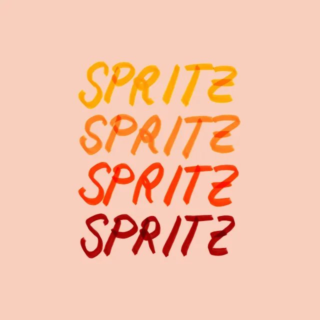 Kissen Spritz Spritz Spritz