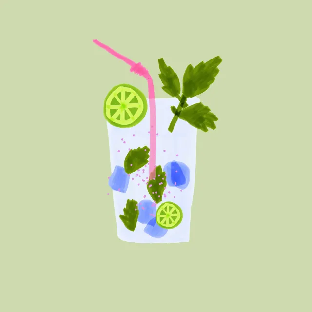 Kissen Caipirinha