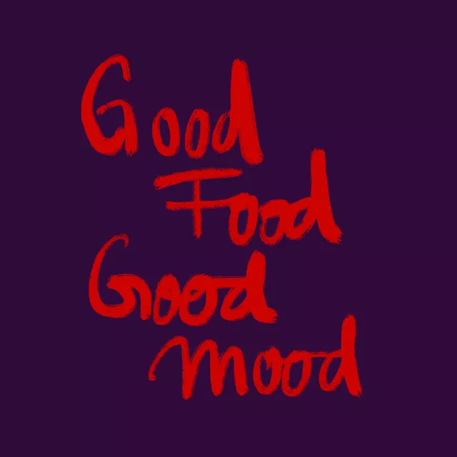 Tischset Good food good mood