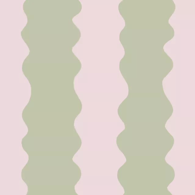 Welle Rosa Grün