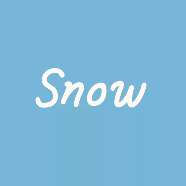 Kissen Snow