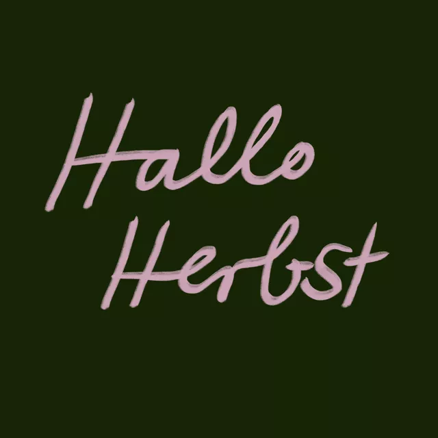 Tischset Hallo Herbst