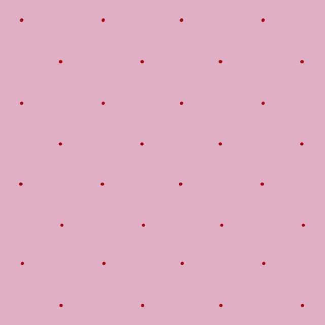 Kissen Mini Dots Rosa Rot
