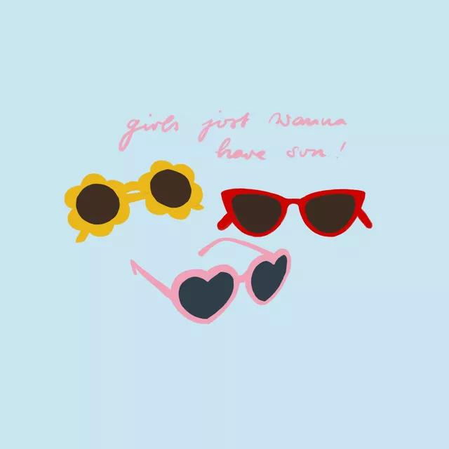 Girls just wanna have sun