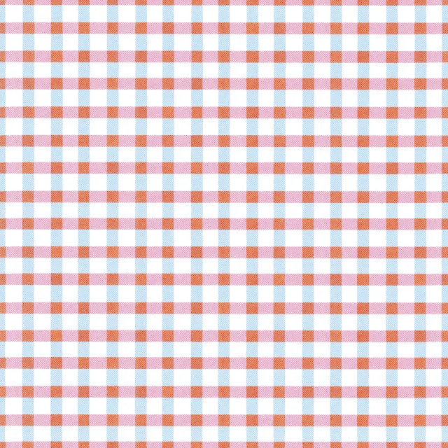 Sitzkissen Karomuster Blau Rot