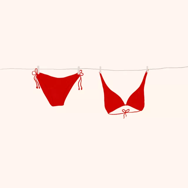 Kissen Sommer Bikini