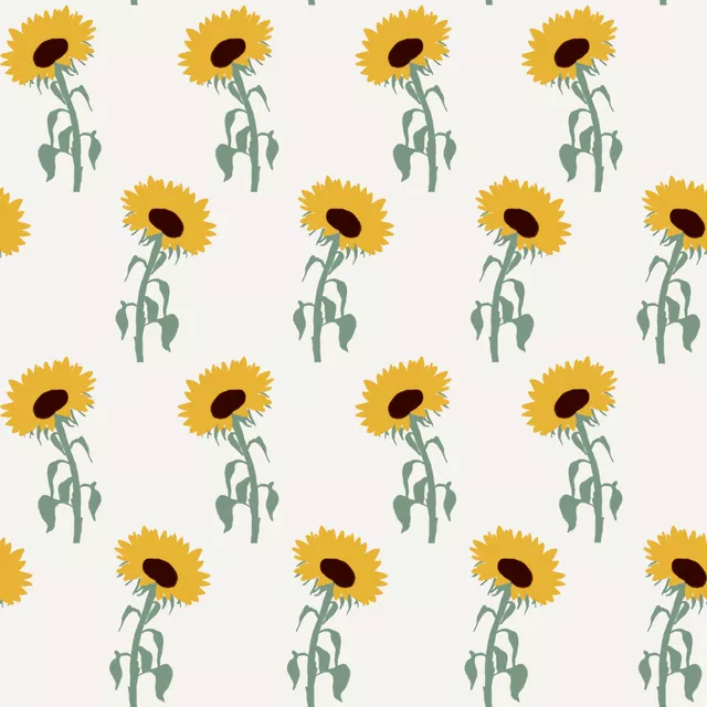 Sitzkissen Sonnenblumen