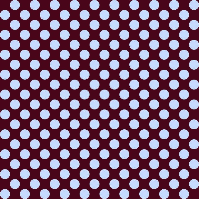 Polkadots Blau