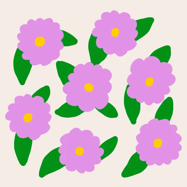 Kissen Blumen Pink