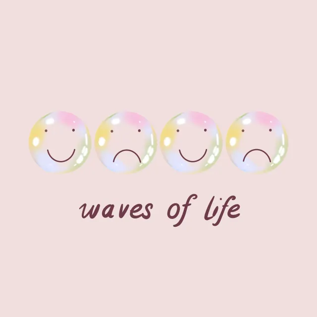 Kissen Waves of life