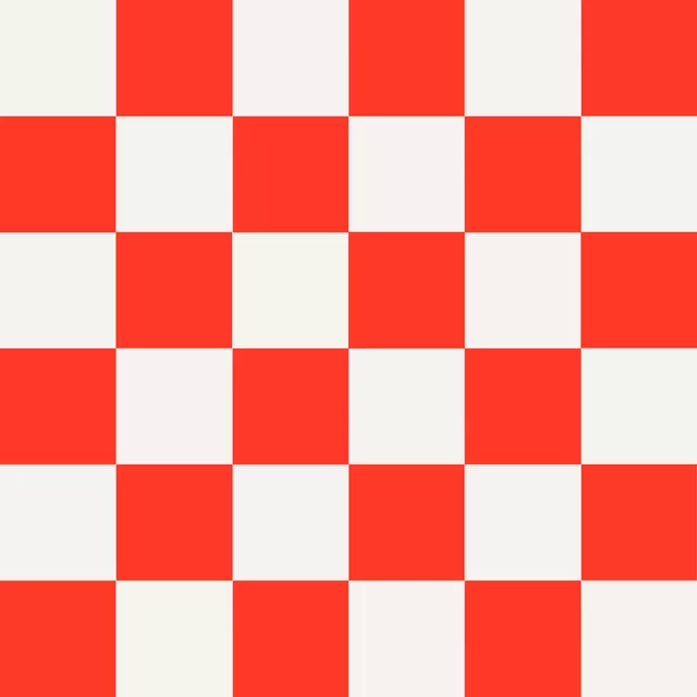 Kissen Karomuster Rot