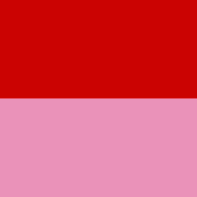 Kissen Color Blocking Rot Rosa