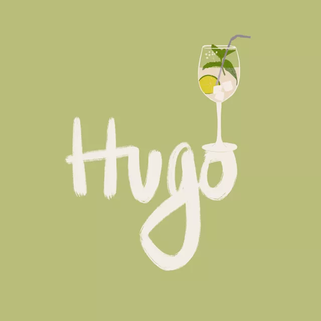 Hugo Typo Hellgrün