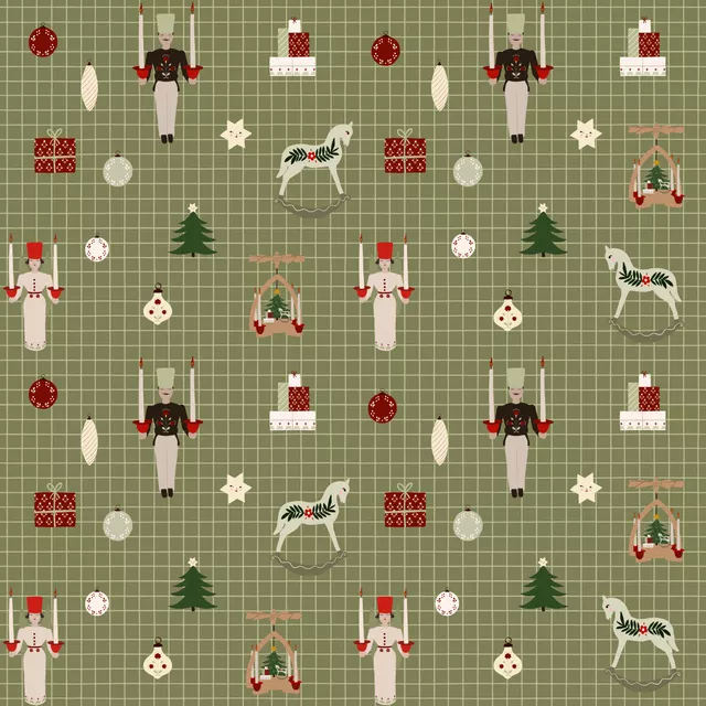 Sitzkissen Weihnachtsmuster