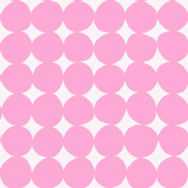 Organische Kreise Pink