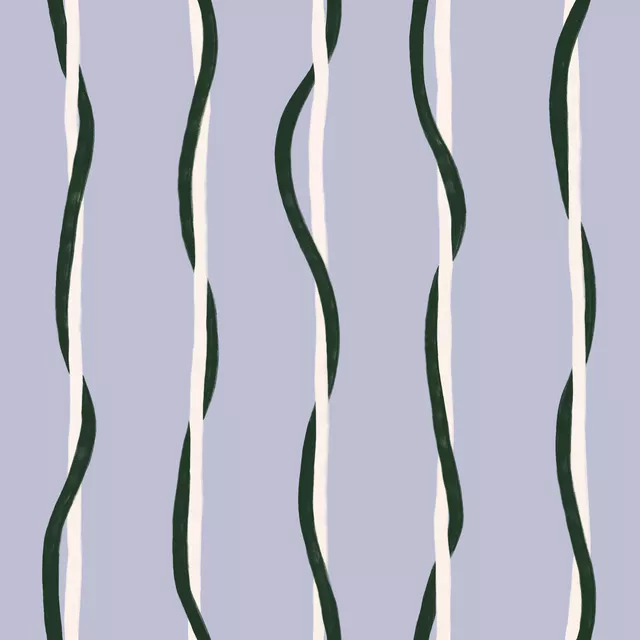 Ribbon Streifen Blau Grün