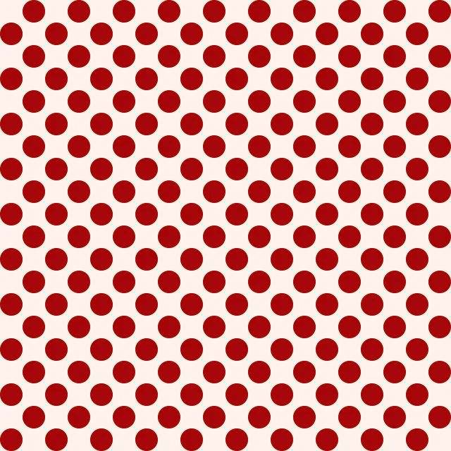 Polkadots Rot Beige