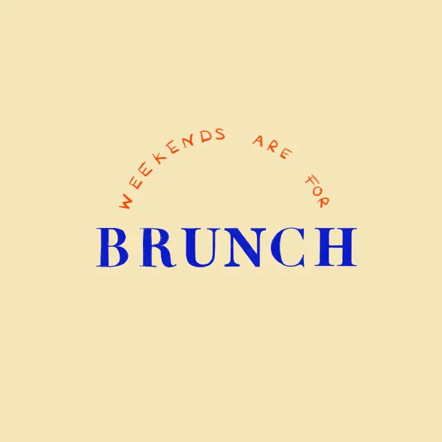 Kissen Weekend Brunch Butteryellow