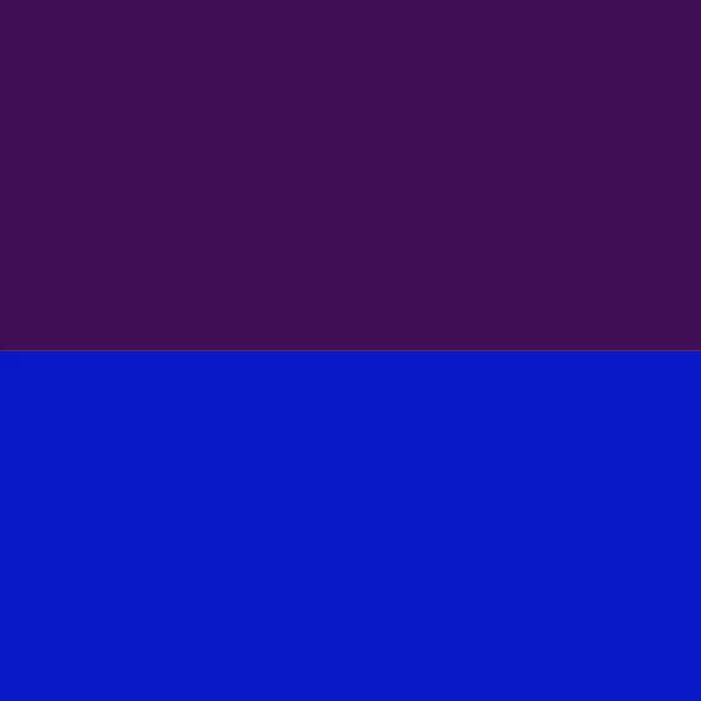 Kissen Color Blocking Lila Blau