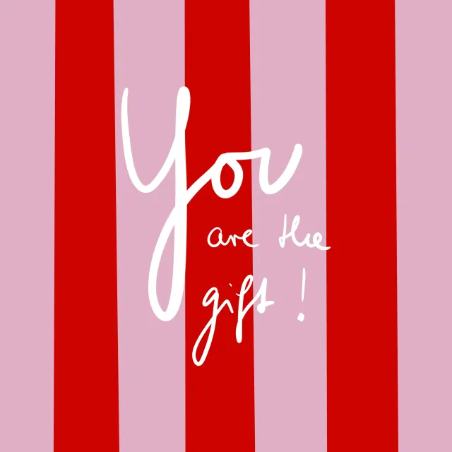 Kissen You are the gift