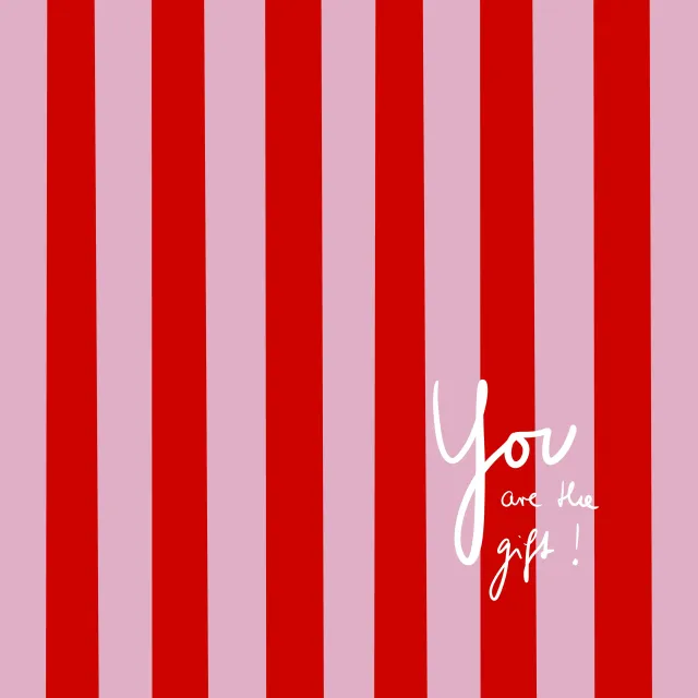 Tischset You are the gift