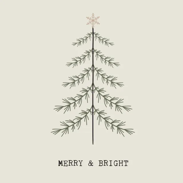 Kissen Scandi Weihnachtsbaum
