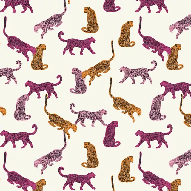 Kissen Bunte Leoparden
