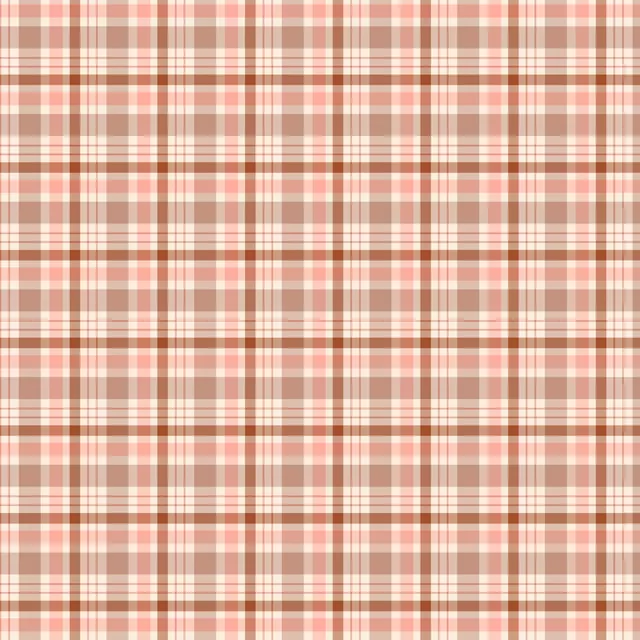 Tischdecke Karo Tartan Offwhite Rosa