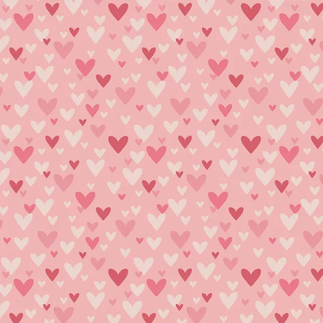 Bodenkissen Floating Hearts