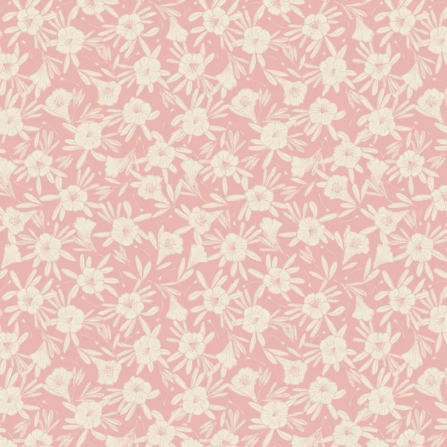 Kissen Glockenblume rosa