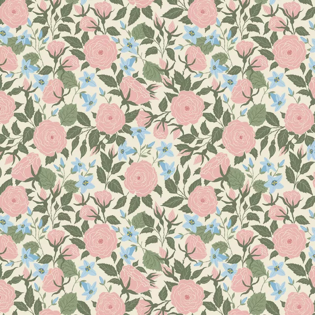 Kissen Romance Flowers Allover