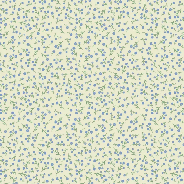 Geschirrtücher Mini Blümchen gelb blau