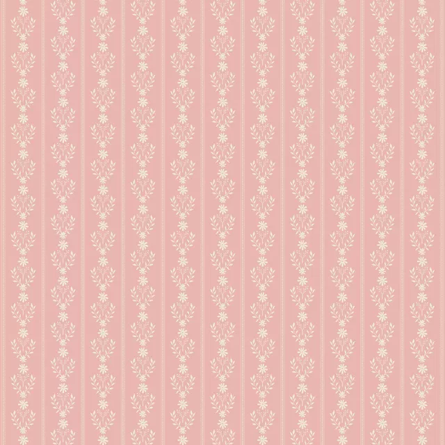 Landhaus Blumen Rosa Weiss