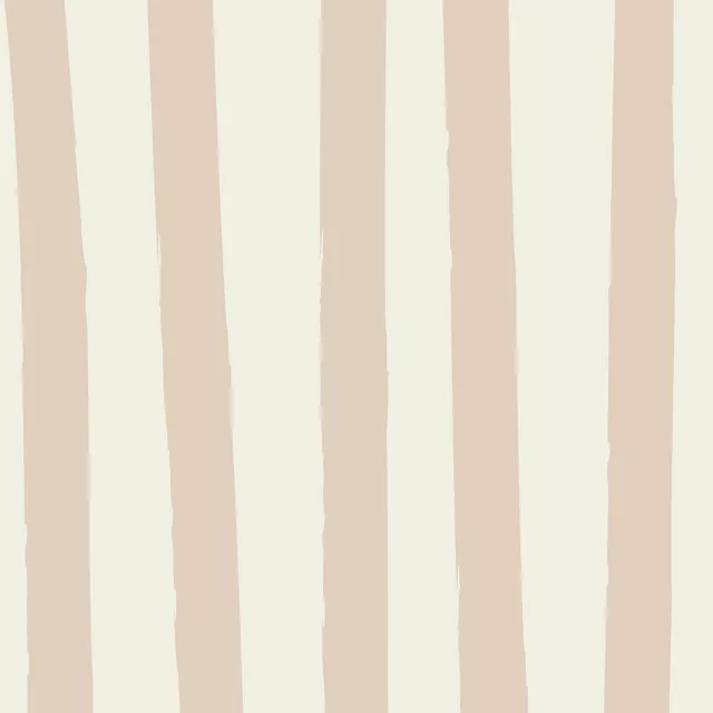 Messy Streifen Weiss Beige