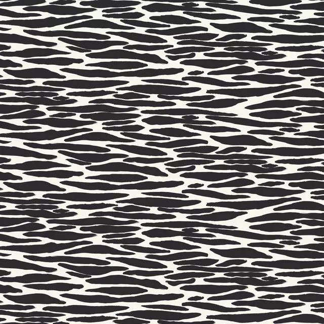 Kissen Zebramuster Black